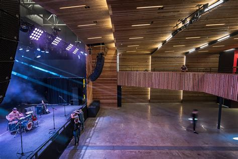 White music hall - White Oak Music Hall (WOMH) is the anchor of the project. Completed in 2017, the building houses two performance halls: WOMH Downstairs and WOMH Upstairs. With a 1200­person capacity, WOMH ...